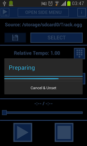Music Speed Changer - Image screenshot of android app