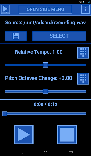 Music Speed Changer - عکس برنامه موبایلی اندروید