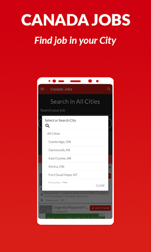 Canada Jobs - Image screenshot of android app