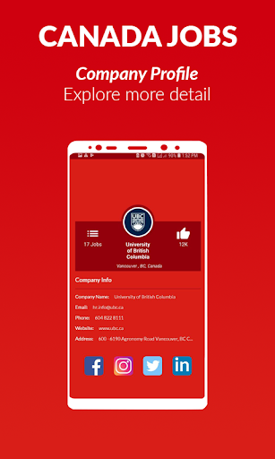 Canada Jobs - عکس برنامه موبایلی اندروید