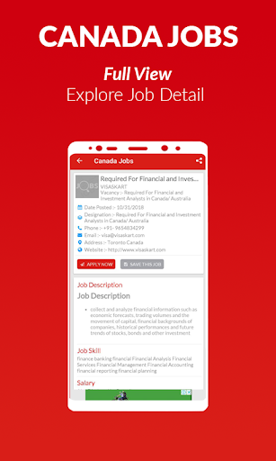 Canada Jobs - عکس برنامه موبایلی اندروید