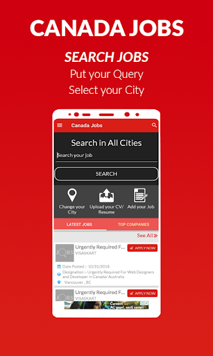 Canada Jobs - عکس برنامه موبایلی اندروید