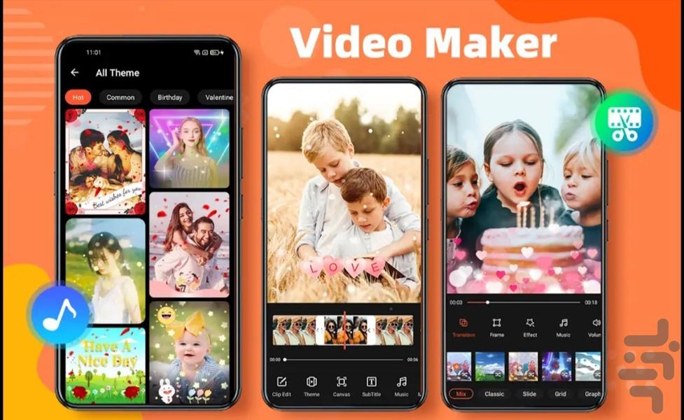 کلیپ ساز🔰 - عکس برنامه موبایلی اندروید