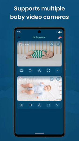Babysense Smart Nursery - عکس برنامه موبایلی اندروید