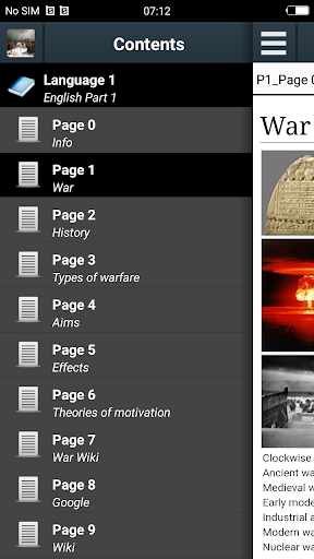 War History - Image screenshot of android app