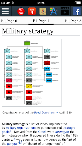 Military strategy - Image screenshot of android app