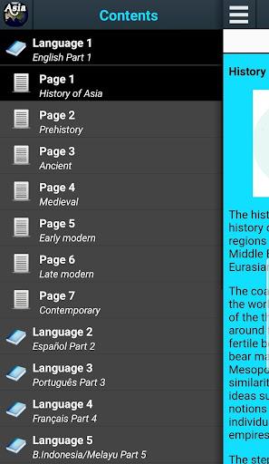 History of Asia - Image screenshot of android app