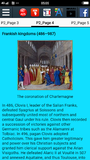 History of France - Image screenshot of android app