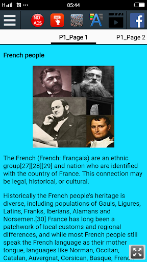 History of The French people - عکس برنامه موبایلی اندروید