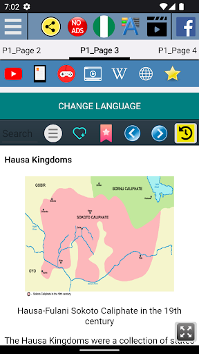 History of Nigeria - Image screenshot of android app