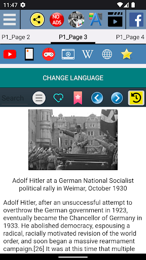 World War II History - Image screenshot of android app