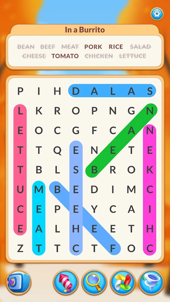 Word Carnival - All in One - Gameplay image of android game
