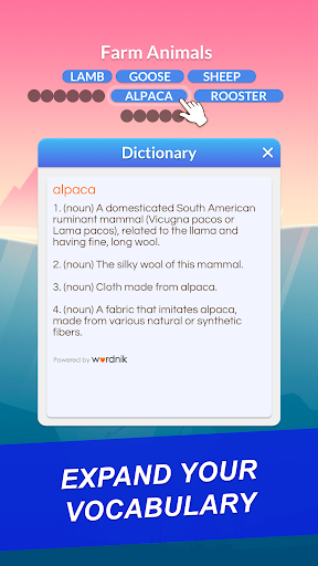 Word Serenity: Fun Word Search - Gameplay image of android game