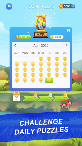 Word Serenity: Fun Word Search - Gameplay image of android game