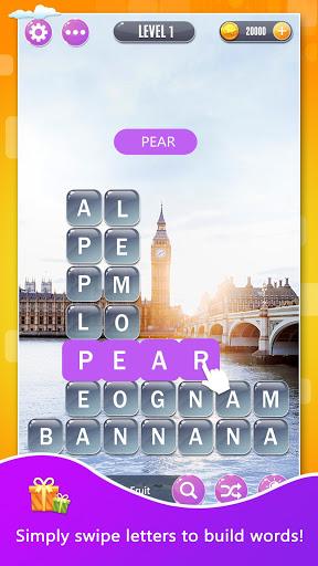 Word Town: Find Words & Crush! - Gameplay image of android game