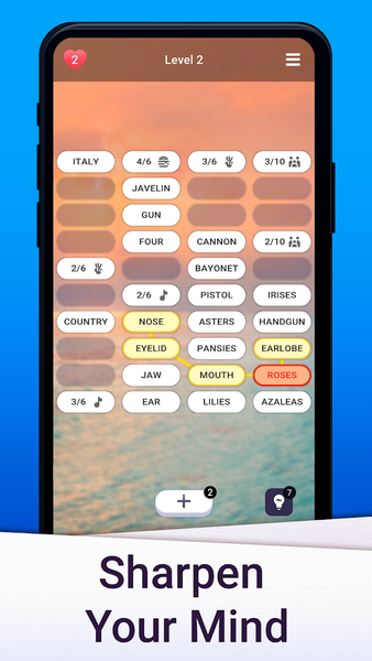 Associations - Word Games - Gameplay image of android game