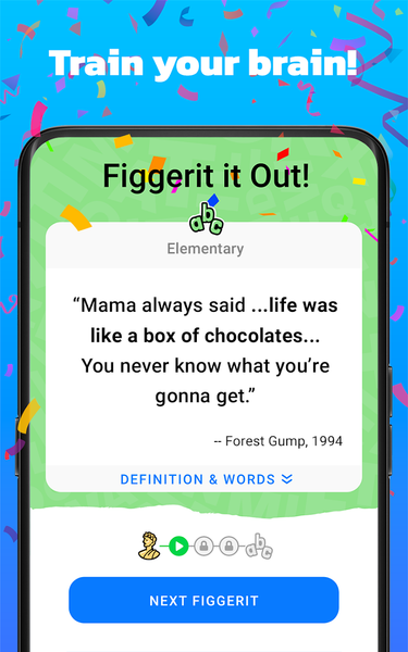 Figgerits - Word Puzzle Game - عکس بازی موبایلی اندروید