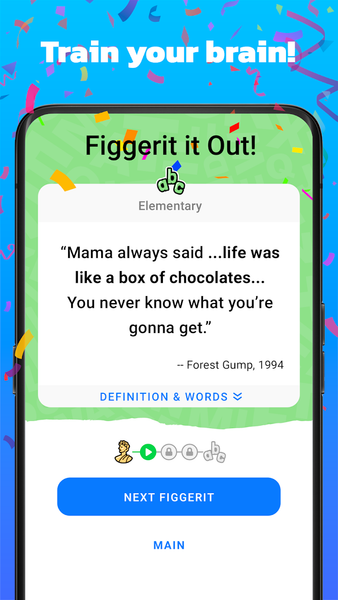 Figgerits - Word Puzzle Game - عکس بازی موبایلی اندروید
