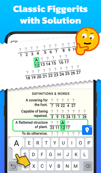 Figgerits - Word Puzzle Game - عکس بازی موبایلی اندروید