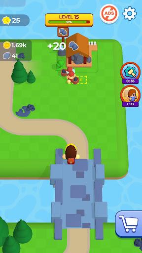 Idle Craft World: Lumberjack - Image screenshot of android app