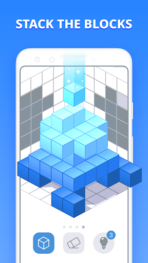 Isometric Puzzle - Block Game - Image screenshot of android app