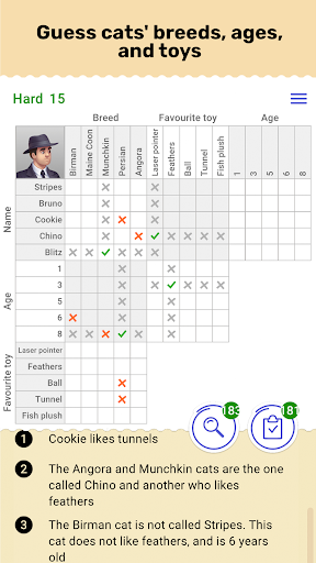 Cross Logic: Smart Puzzle Game - Image screenshot of android app