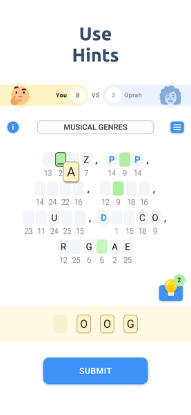 Cipher Master Challenge - عکس بازی موبایلی اندروید
