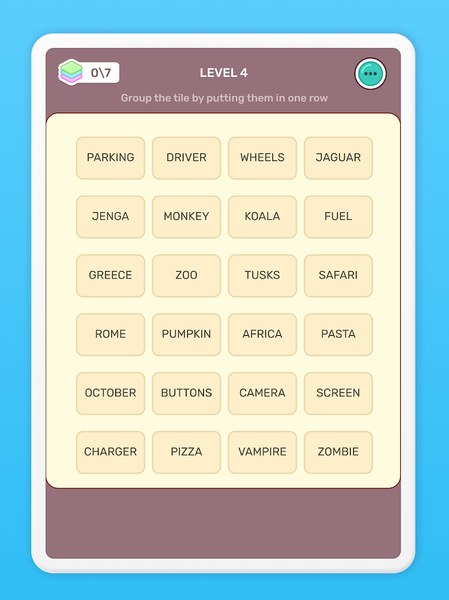 Connect Word: Association Game - عکس بازی موبایلی اندروید