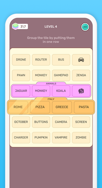 Connect Word: Association Game - عکس بازی موبایلی اندروید