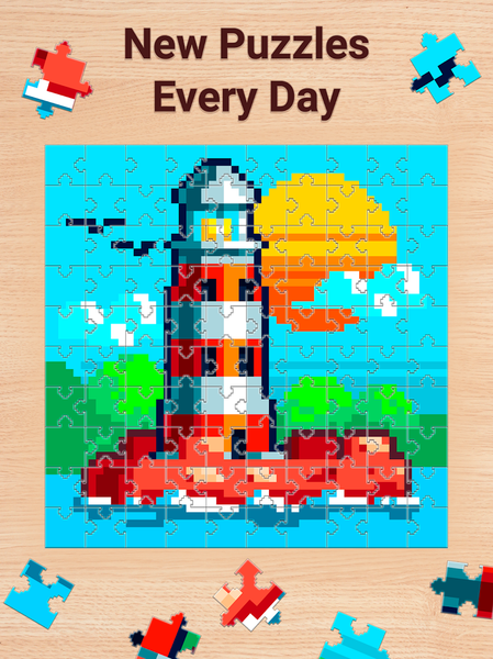 Jigjitsu - Jigsaw Puzzle Game - عکس بازی موبایلی اندروید