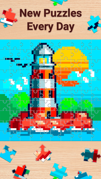 Jigjitsu - Jigsaw Puzzle Game - عکس بازی موبایلی اندروید
