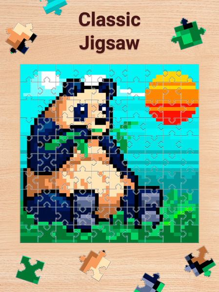 Jigjitsu - Jigsaw Puzzle Game - عکس بازی موبایلی اندروید
