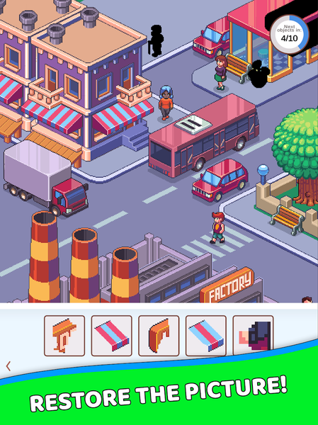 Picture Builder - Puzzle Game - Gameplay image of android game