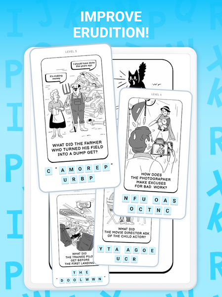 Quizzix - Word Puzzle Game - عکس بازی موبایلی اندروید