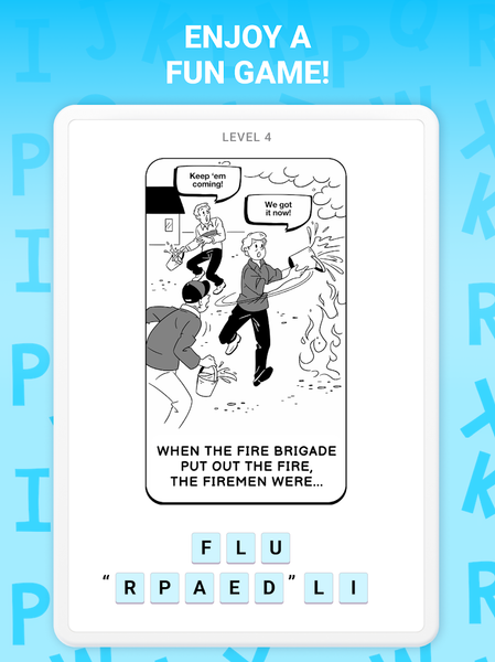 Quizzix - Word Puzzle Game - عکس بازی موبایلی اندروید