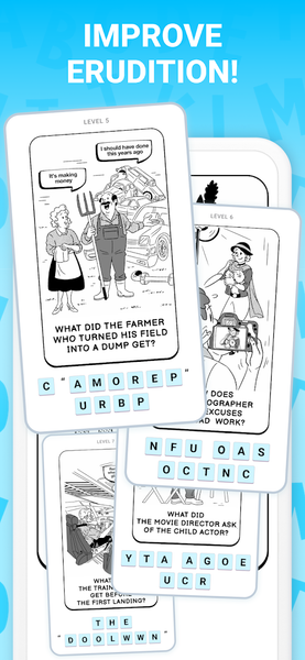 Quizzix - Word Puzzle Game - عکس بازی موبایلی اندروید