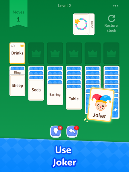 Solitaire Associations: Words - عکس بازی موبایلی اندروید