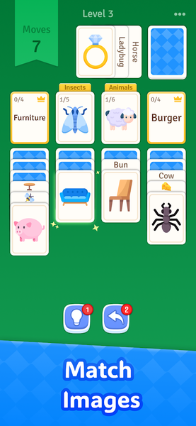 Solitaire Associations: Words - عکس بازی موبایلی اندروید