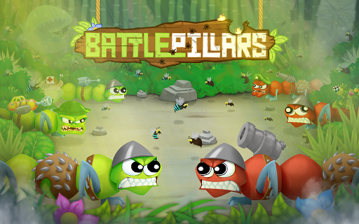 Battlepillars Multiplayer PVP - Gameplay image of android game