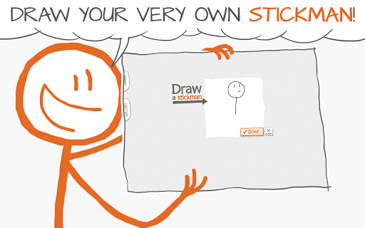 Draw A Stickman - Gameplay image of android game