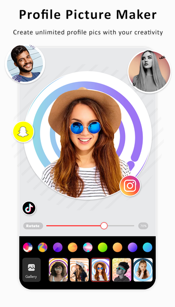 SnapShot: Photo Editor Collage - عکس برنامه موبایلی اندروید