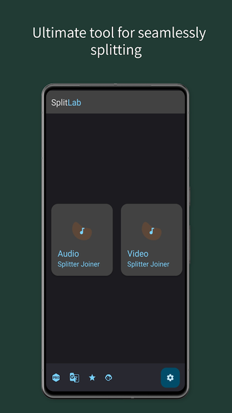 SplitLab Audio Video Splitter - Image screenshot of android app