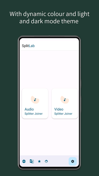 SplitLab Audio Video Splitter - Image screenshot of android app