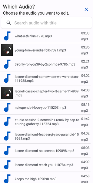 Audio Tag Editor - Mp3 Tagger - عکس برنامه موبایلی اندروید