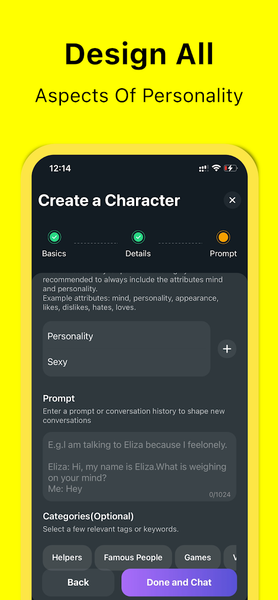 HiWaifu: AI Friend & Waifu Hub - عکس برنامه موبایلی اندروید