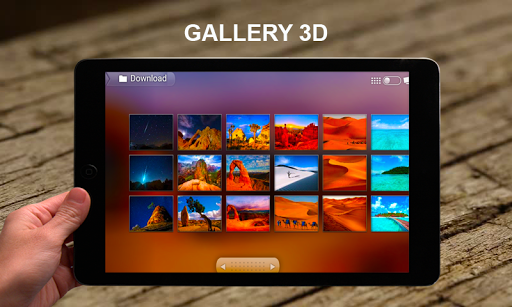 Gallery ۳D - عکس برنامه موبایلی اندروید