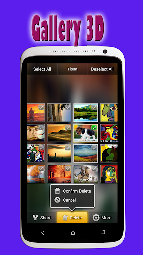 Gallery ۳D - عکس برنامه موبایلی اندروید