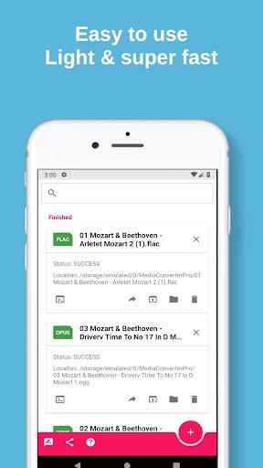 Media Convert Mp3, Mp4, Flac - عکس برنامه موبایلی اندروید