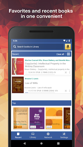 KReader kindle  read all books - عکس برنامه موبایلی اندروید