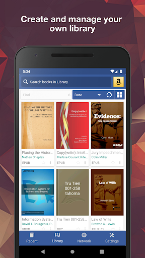 KReader kindle  read all books - عکس برنامه موبایلی اندروید